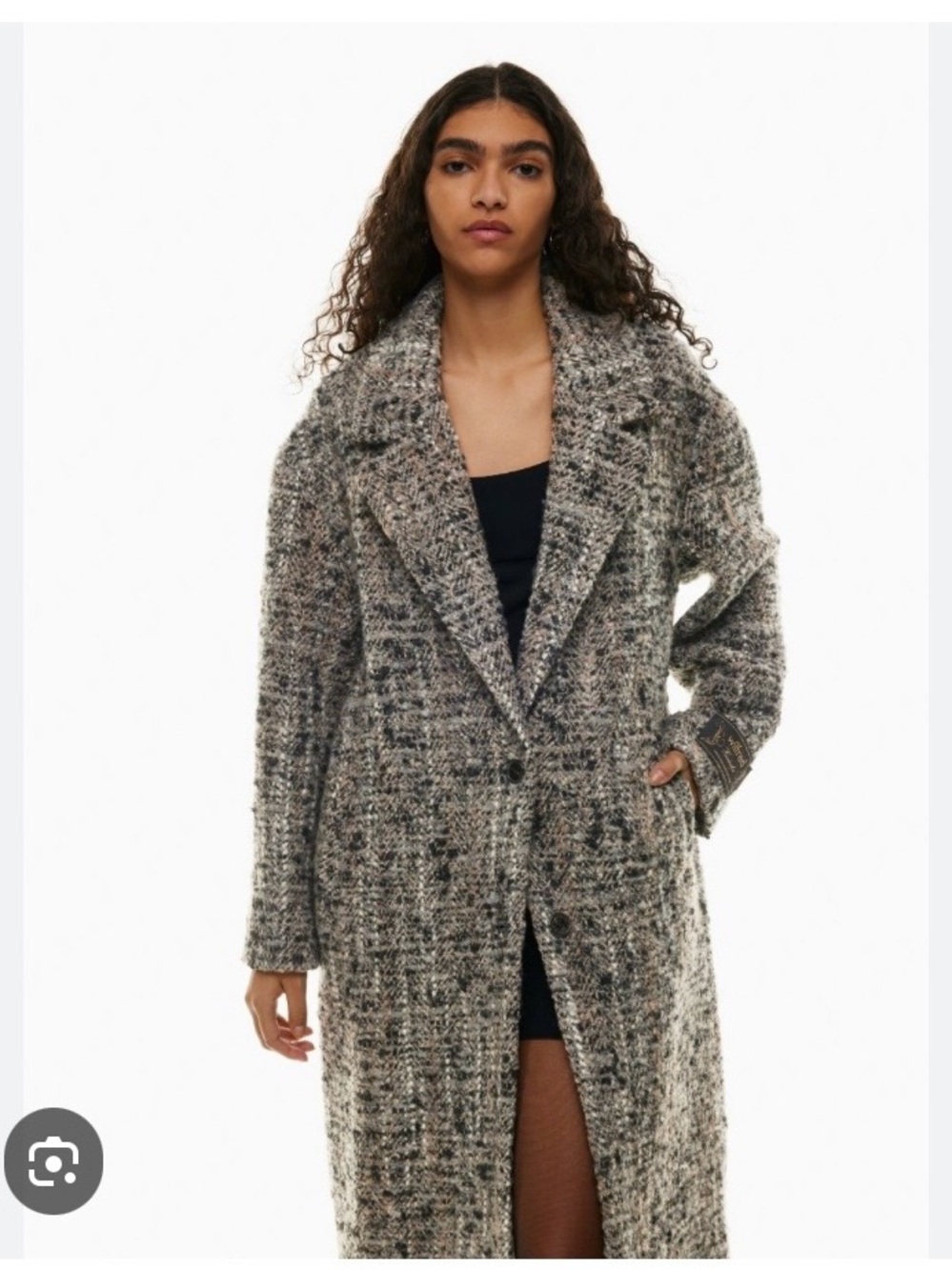 Wilfred - The Only Coat - Gray Tweed - XX Small